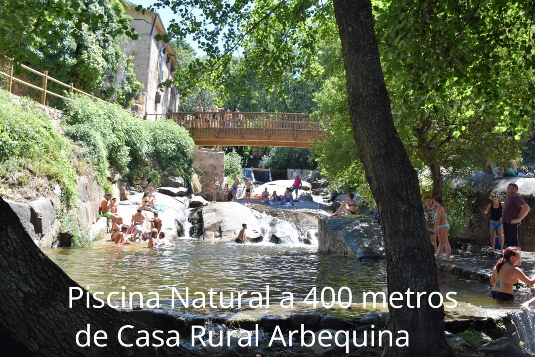 Casa Rural Arbequina-Piscina Natural A 100 Metros Casas del Monte Bagian luar foto